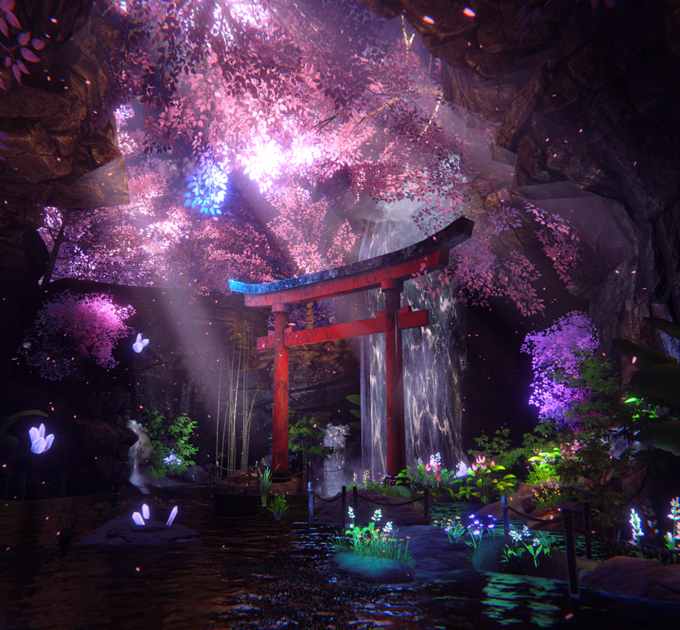 ⛩️ 벚꽃 비경 [Warudo Standard/PRO]